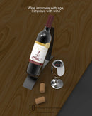 Metalmorphose - Keychain Red Wine & Glass