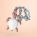 Metalmorphose - Keychain Turtle Family