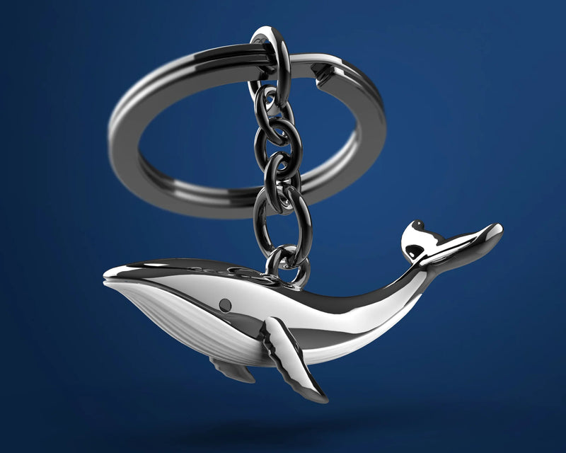 Metalmorphose - Keychain Whale