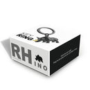 Metalmorphose - Keychain White Rhino