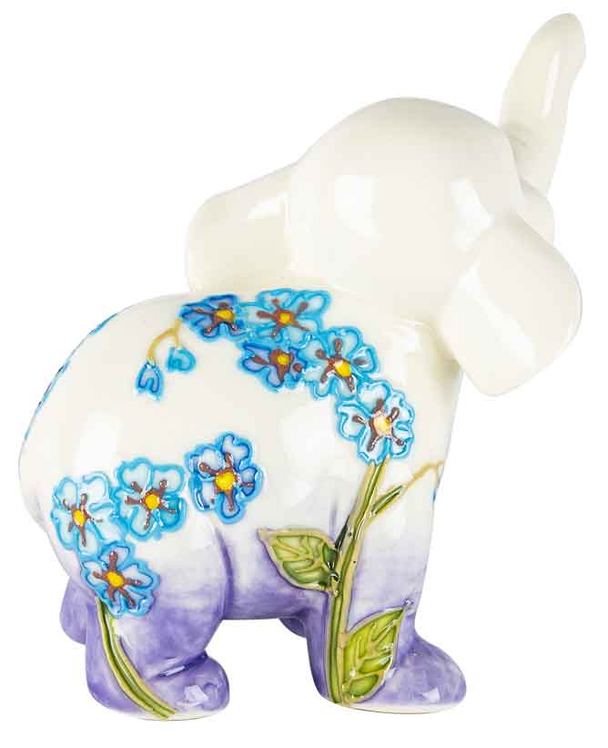 Old Tupton Ware - Flowers Blue Elephant