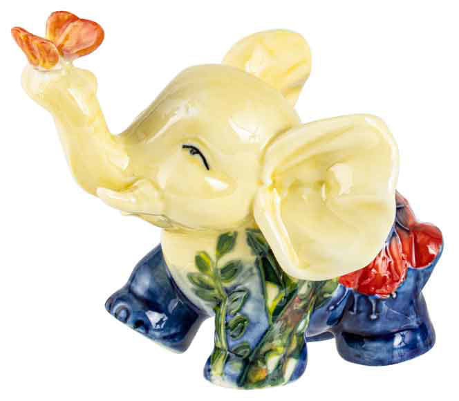 Old Tupton Ware - Hibiscus Elephant