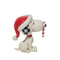 Peanuts By Jim Shore - Mini Snoopy with Candy Cane