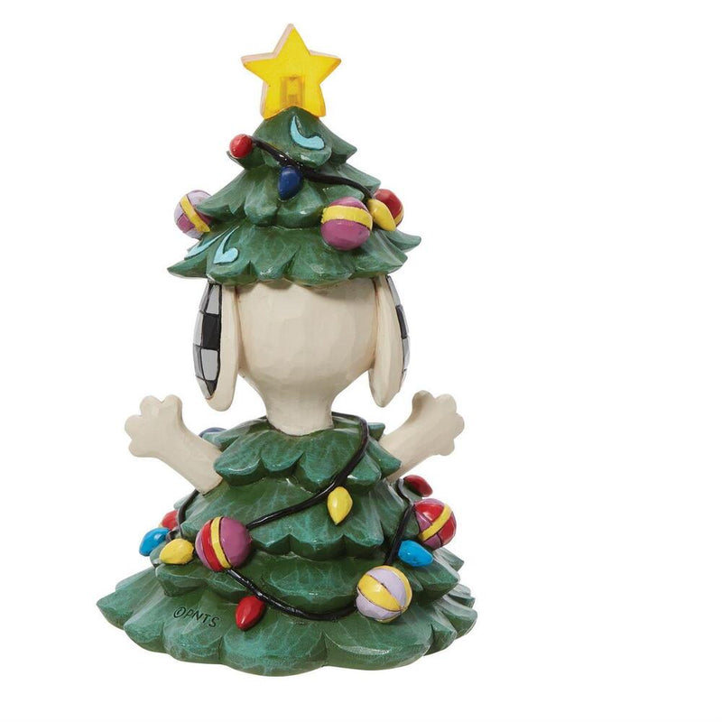 Peanuts By Jim Shore - Snoopy As Christmas Tree