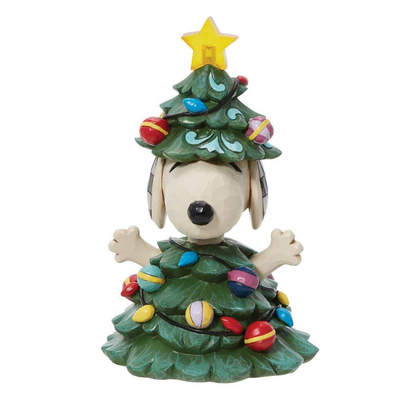 Peanuts By Jim Shore - Snoopy As Christmas Tree