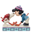 Peanuts By Jim Shore - Snoopy & Lucy Playing Hockey