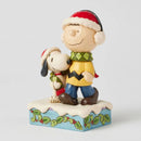 Peanuts by Jim Shore - Charlie Brown & Snoopy Wearing Scarf