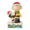 Peanuts by Jim Shore - Charlie Brown & Snoopy Wearing Scarf