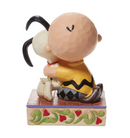 Peanuts by Jim Shore - Charlie Brown and Snoopy Hugging