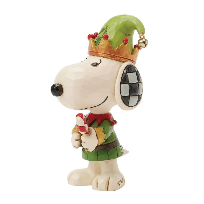 Peanuts by Jim Shore - Mini Snoopy Christmas Elf