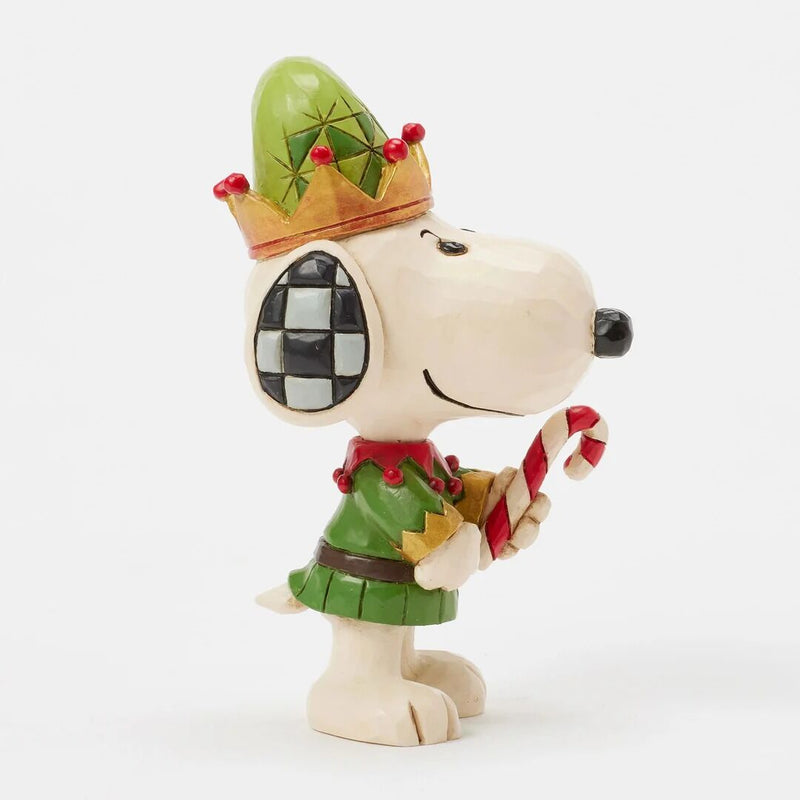 Peanuts by Jim Shore - Mini Snoopy Christmas Elf
