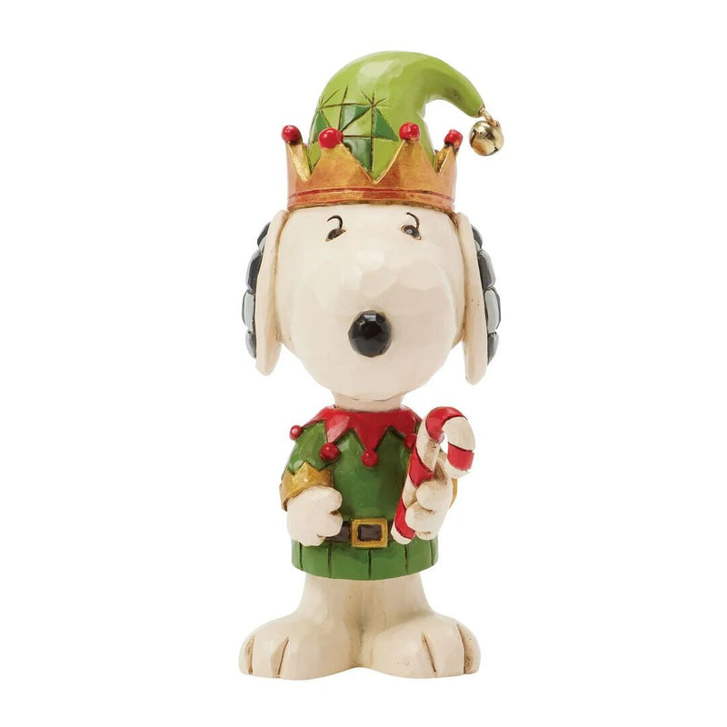 Peanuts by Jim Shore - Mini Snoopy Christmas Elf