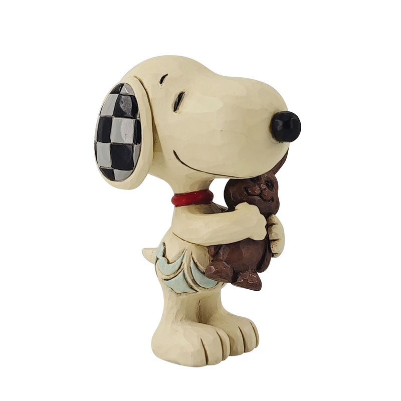 Peanuts by Jim Shore - Mini Snoopy With Chocolate Bunny