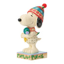 Peanuts by Jim Shore - Snoopy Hugging Woodstock Figurine