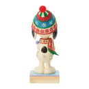 Peanuts by Jim Shore - Snoopy Hugging Woodstock Figurine