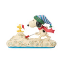 Peanuts by Jim Shore - Snoopy Shovelling Snow Figurine