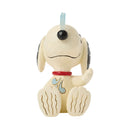 Peanuts by Jim Shore - Snoopy Snowflake on Nose Mini Figurine