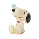 Peanuts by Jim Shore - Snoopy Snowflake on Nose Mini Figurine