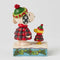 Peanuts by Jim Shore - Snoopy & Woodstock Plaid Puffer Jackets