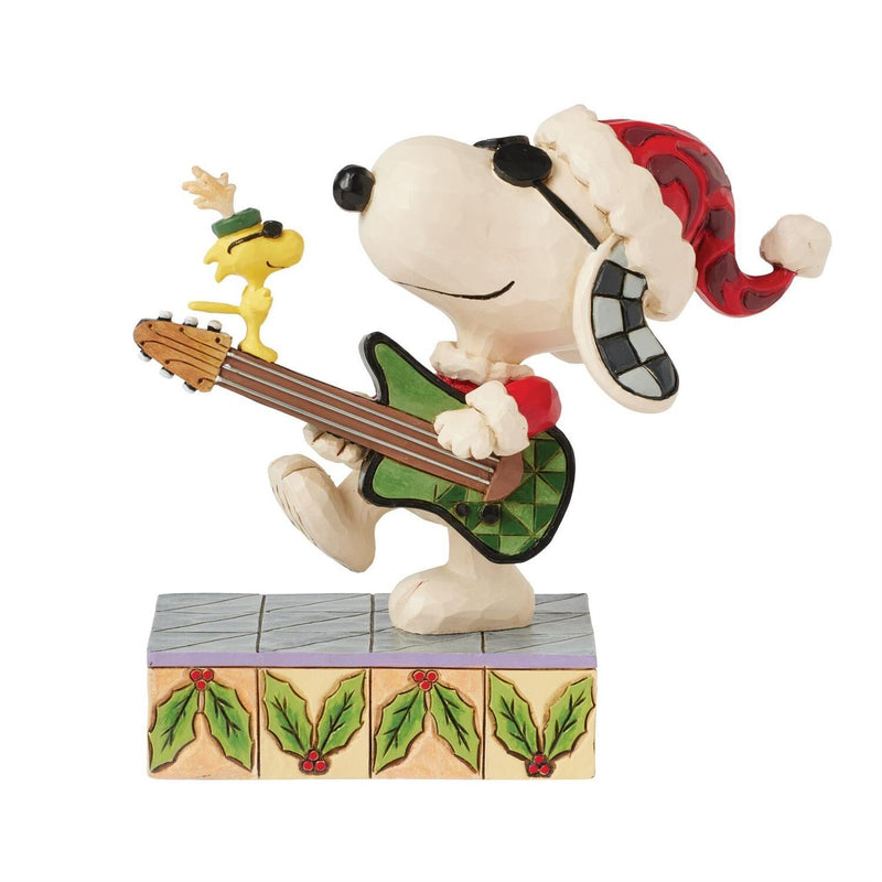 Peanuts by Jim Shore - Snoopy & Woodstock Rock