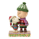 Peanuts by Jim Shore - Snoopy and Charlie Xmas Sweaters Figurine