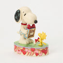 Peanuts by Jim Shore - Snoopy and Woodstock with Gifts