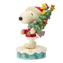Peanuts by Jim Shore - Snoopy and Woodstock with Tree Figurine