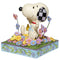 Peanuts by Jim Shore - Snoopy in Flowerbed