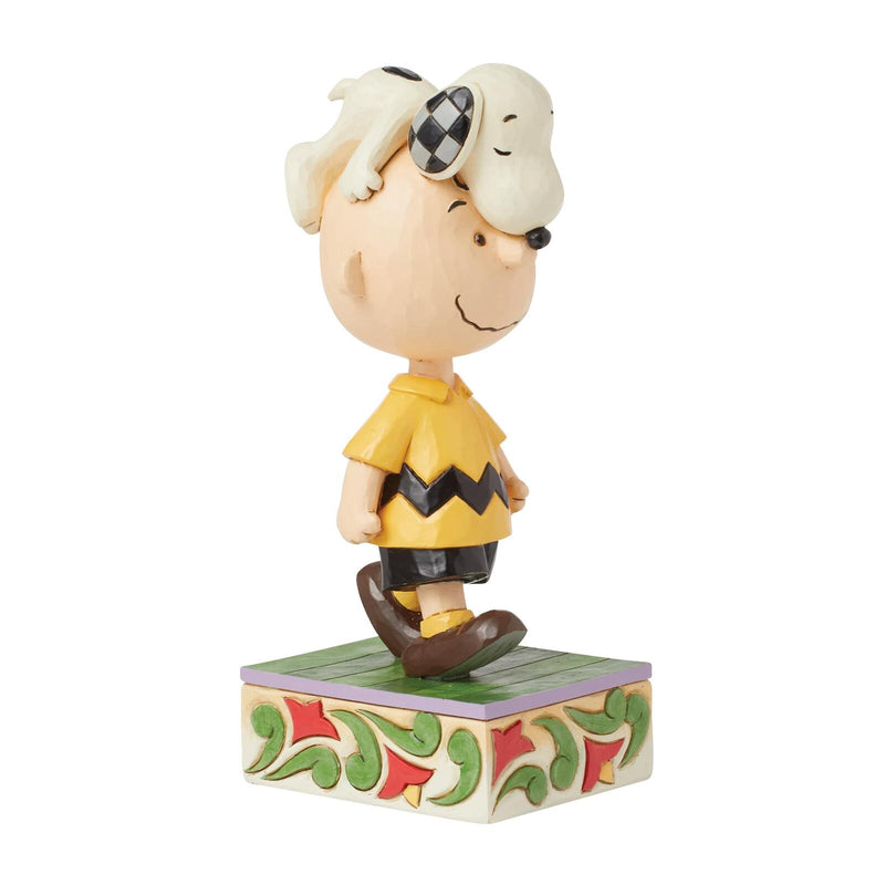 Peanuts by Jim Shore - Snoopy of Charlie Brown's Head
