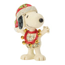 Peanuts by Jim Shore - Snoopy with Bells Mini Figurine