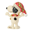 Peanuts by Jim Shore - Snoopy with Bells Mini Figurine