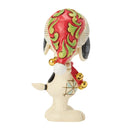 Peanuts by Jim Shore - Snoopy with Bells Mini Figurine