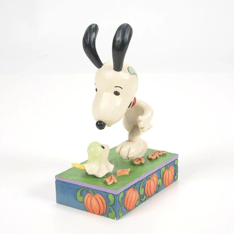 Peanuts by Jim Shore - Woodstock Scaring Snoopy