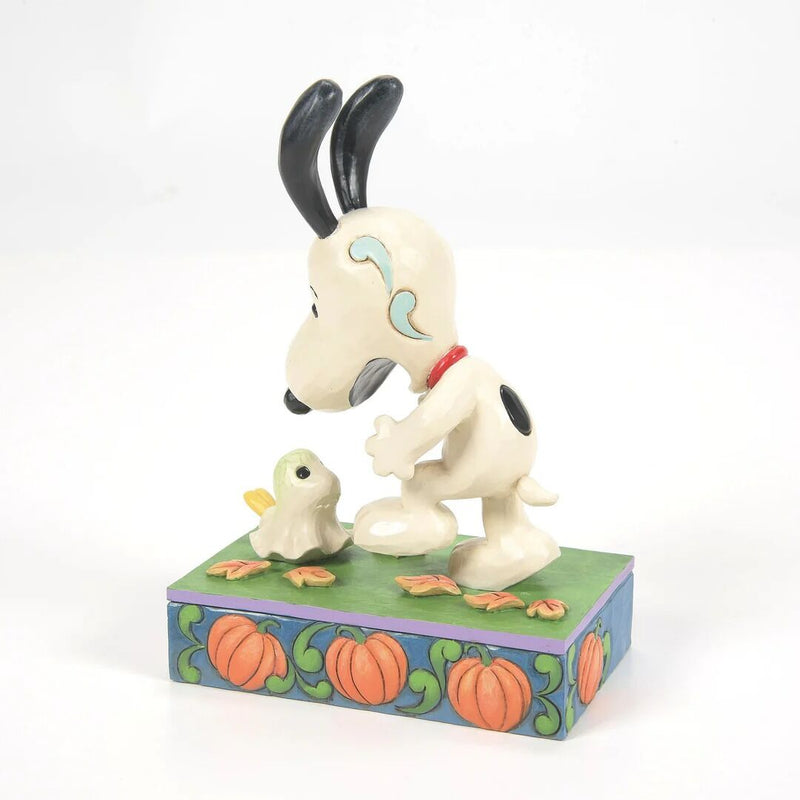 Peanuts by Jim Shore - Woodstock Scaring Snoopy