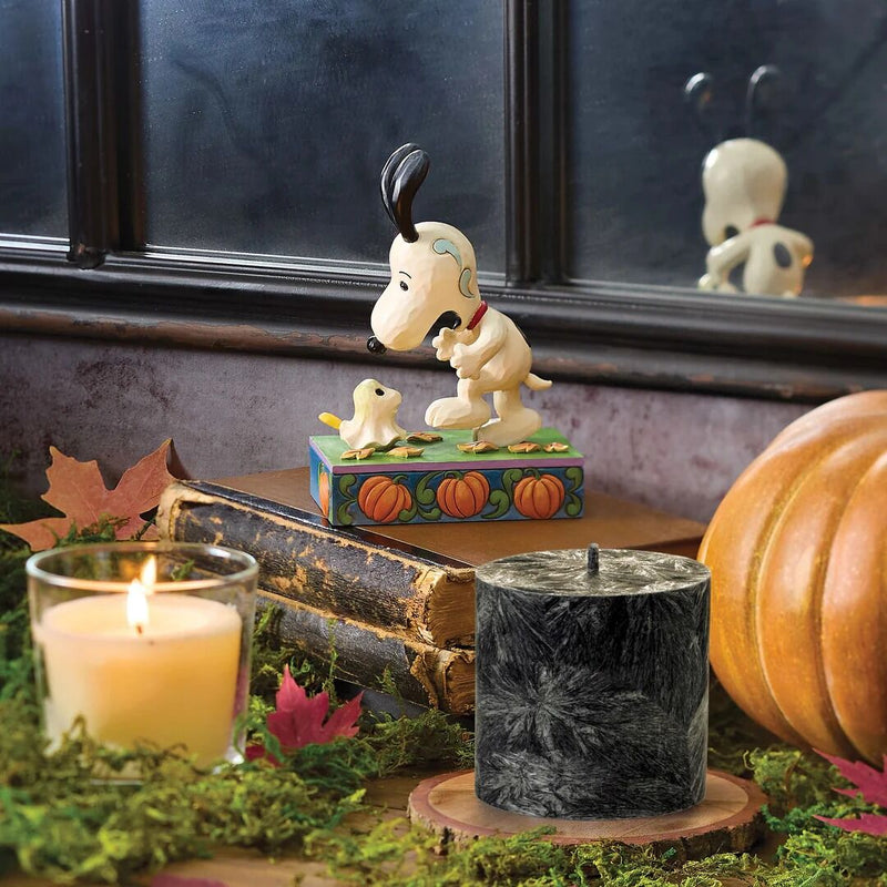 Peanuts by Jim Shore - Woodstock Scaring Snoopy