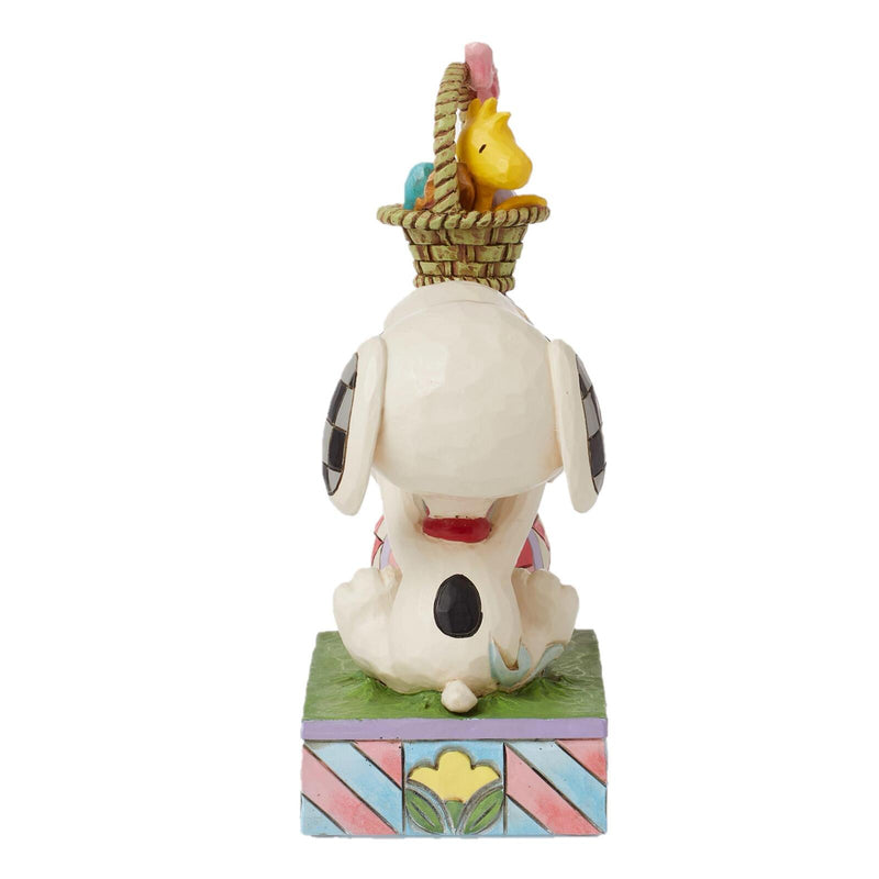 Peanuts by Jim Shore - Woodstock Stacked Easter Eggs