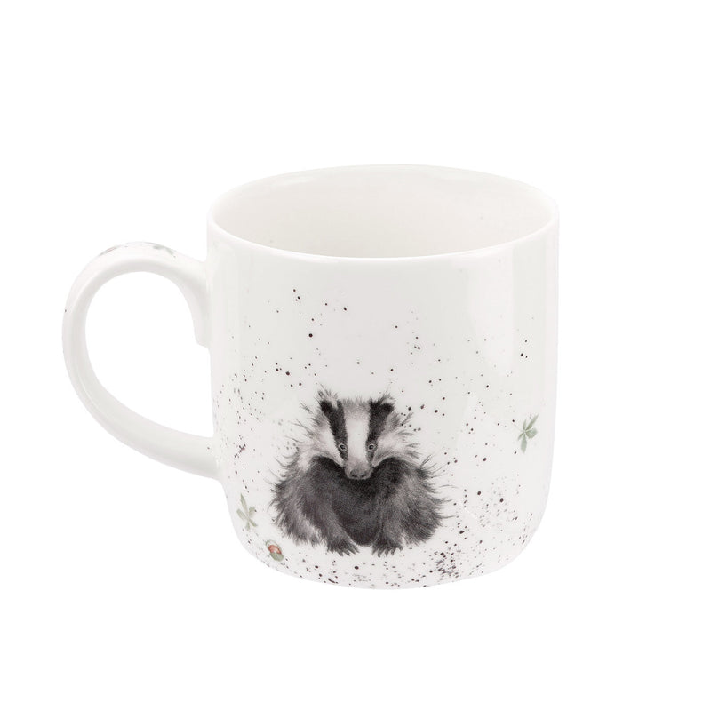 Royal Worcester Wrendale Designs - Badger Mug