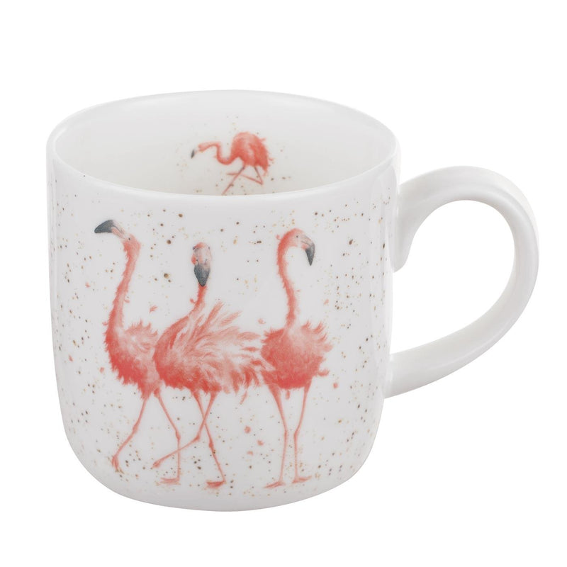 Royal Worcester Wrendale Designs - Flamingo Mug