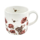 Royal Worcester Wrendale Designs - Poppies & Bees Mug