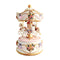 Russell Collection Giftware - 3 Horse Carousel Petite Rose