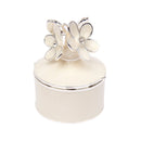 Russell Collection Giftware - Epoxy Trinket Box With Daisy And Butterfly