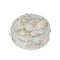 Russell Collection Giftware - Epoxy Trinket Box With Roses And Butterfly