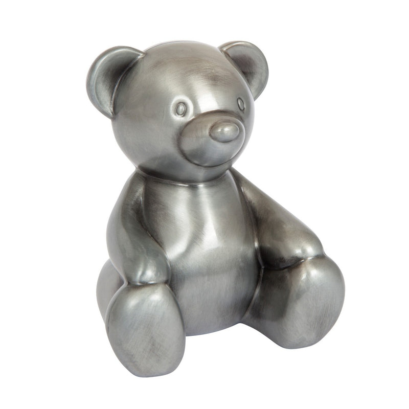 Russell Collection Giftware - Money Bank Edward Bear Pewter Finish