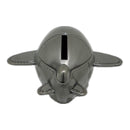 Russell Collection Giftware - Money Bank Plane Pewter Finish