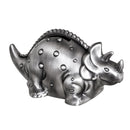 Russell Collection Giftware - Money Bank Triceratops Pewter Finish