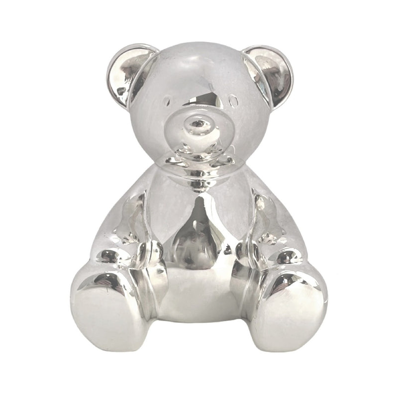 Russell Collection Silverplate Giftware - Money Bank Edward Bear