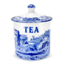 Spode Blue Italian - Covered Canister Tea