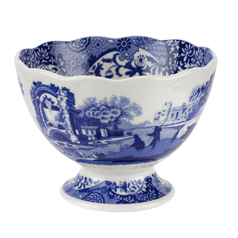 Spode Blue Italian - Footed Dish