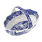 Spode Blue Italian - Handled Basket