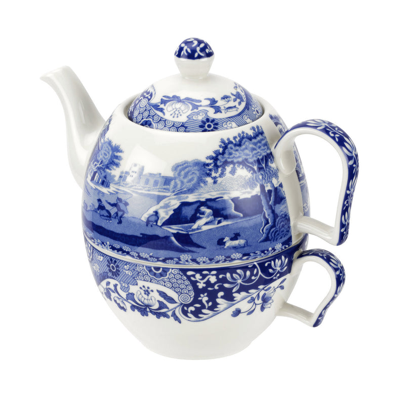 Spode Blue Italian - Tea for One Set